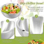 Premium Deep Chiller Bowl – Keeps Food Fresh & Cold for Hours
