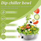 Premium Deep Chiller Bowl – Keeps Food Fresh & Cold for Hours