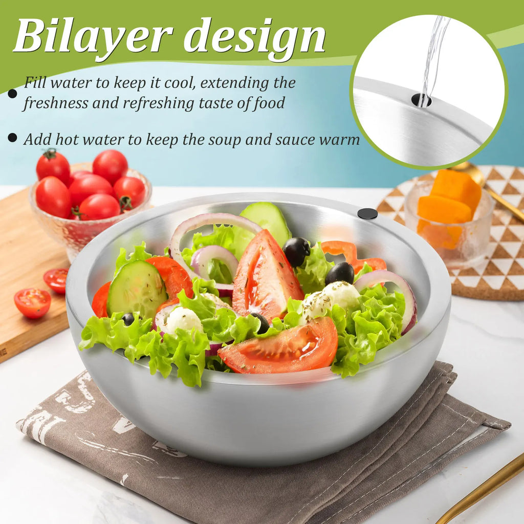 Premium Deep Chiller Bowl – Keeps Food Fresh & Cold for Hours