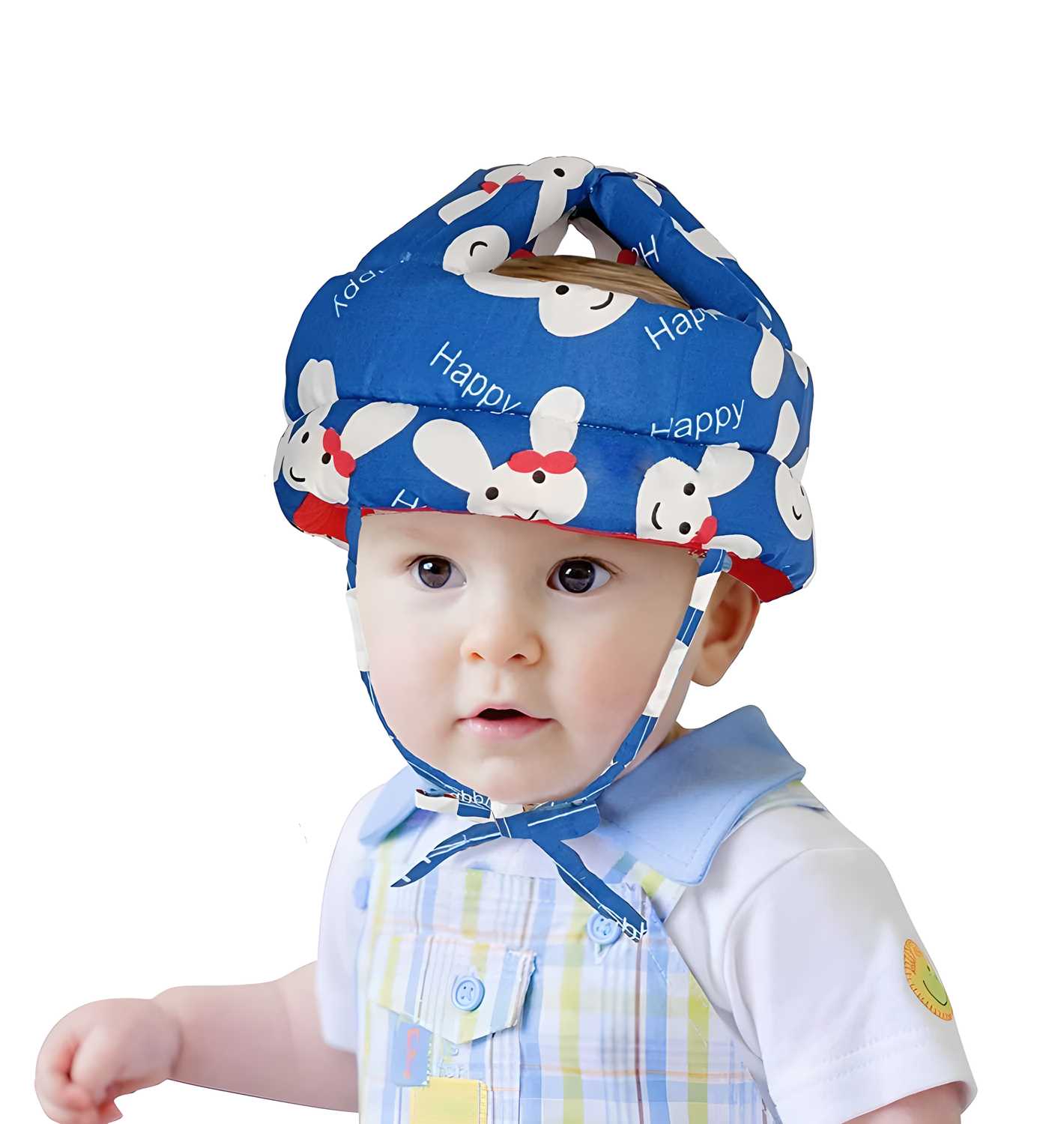 Shock-Proof Baby Safety Helmet – Adjustable 48-54 cm | 6 Months-5 Years | Breathable EPS