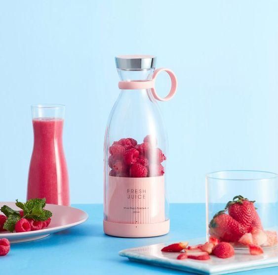 USB Rechargeable Mini Blender – 400 ml | 6-Blade Copper Motor | 20 000 RPM