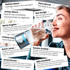 Hydrogen Water Bottle – Portable Water Ionizer & USB Rechargeable H₂ Generator